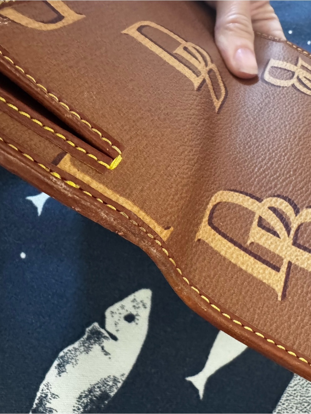 Dooney and Bourke Logo Leather Wallet - Picture 7 of 16